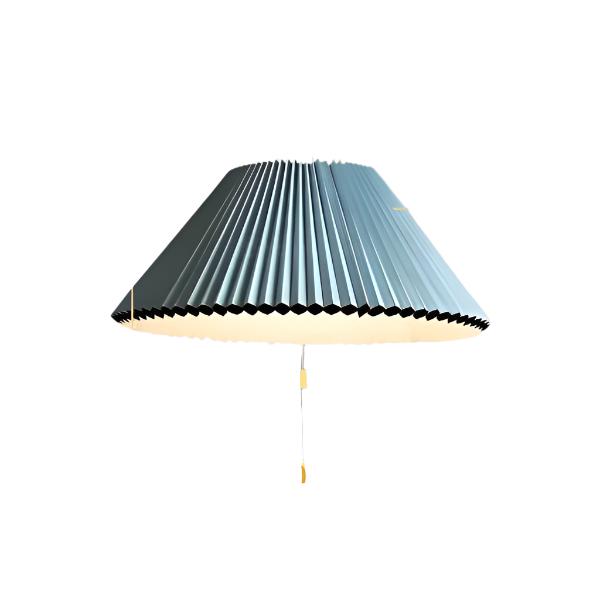 Stylish Hanging Lamp with Soft Fabric Shade