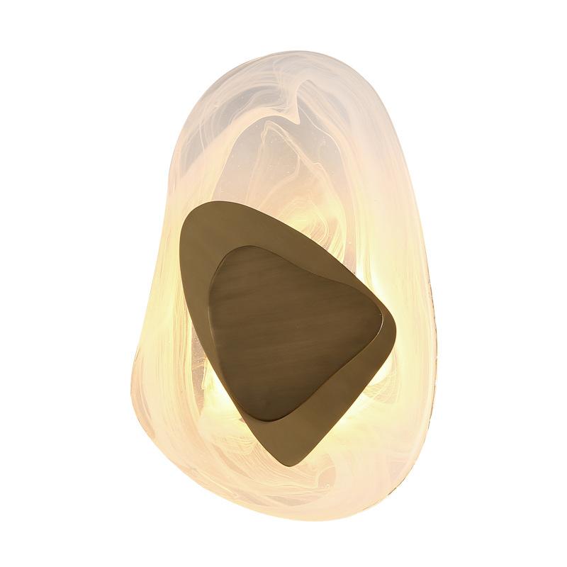 Elegant Glass Wall Light | Clear Modern Sconce