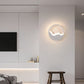 Contemporary Oval LED Wall Lamp - HappyKidMart