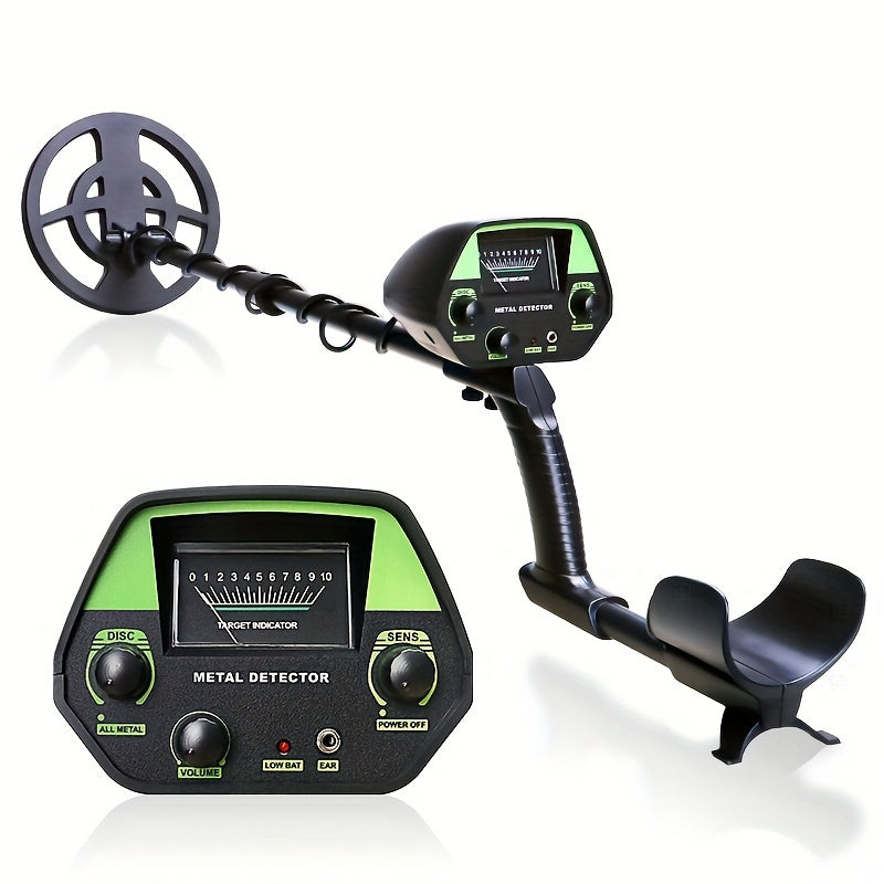 Compact Treasure Hunter Metal Detector With LCD Screen