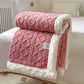 Plush Reversible Sherpa Blanket Throw