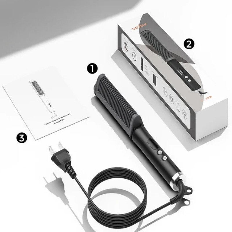 Professional 2-in-1 Ceramic Flat Iron