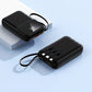 Portable Phone Charger 10000mAh with Cable
