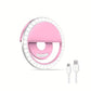 Compact LED Ring Light for Selfies