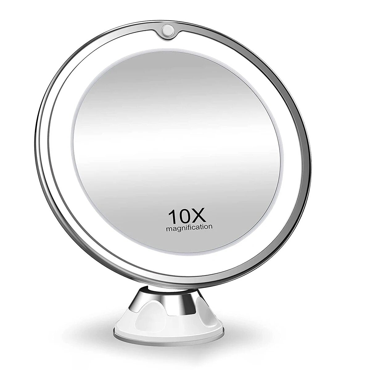 Bright Adjustable Vanity Mirror 10x Magnification - HappyKidMart