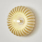 Stylish Glass Wall Light | Textured Shell Pattern
