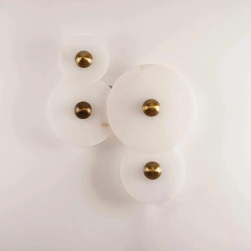 Classic White Glass Pendant Light with Bronze Accent