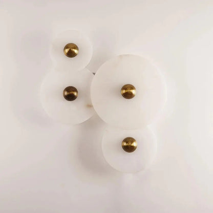 Classic White Glass Pendant Light with Bronze Accent