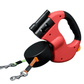 Durable Dual Dog Leash with LED Lights & Swivel Clips