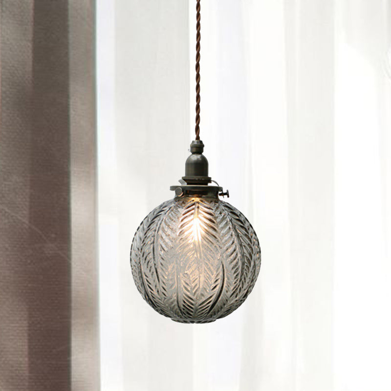 Stunning Hanging Glass Ball Light