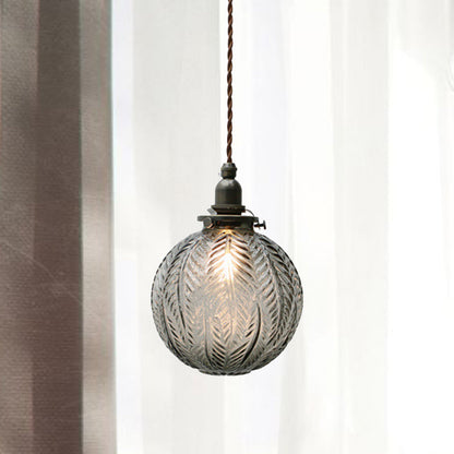 Stunning Hanging Glass Ball Light