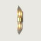 Luxury Glass Wall Light | Brass Metal Sconce - HappyKidMart