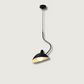 Sleek Black Pendant Lighting | Round Metal Dome Shade - HappyKidMart