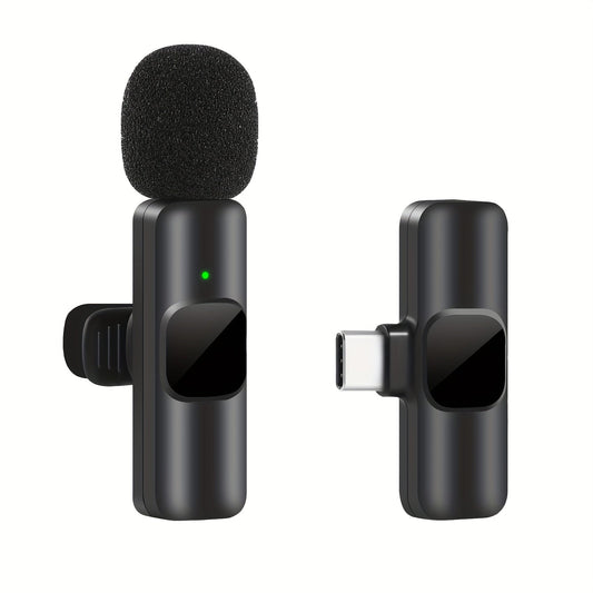 Compact USB Lavalier Microphone for Vlogging - HappyKidMart
