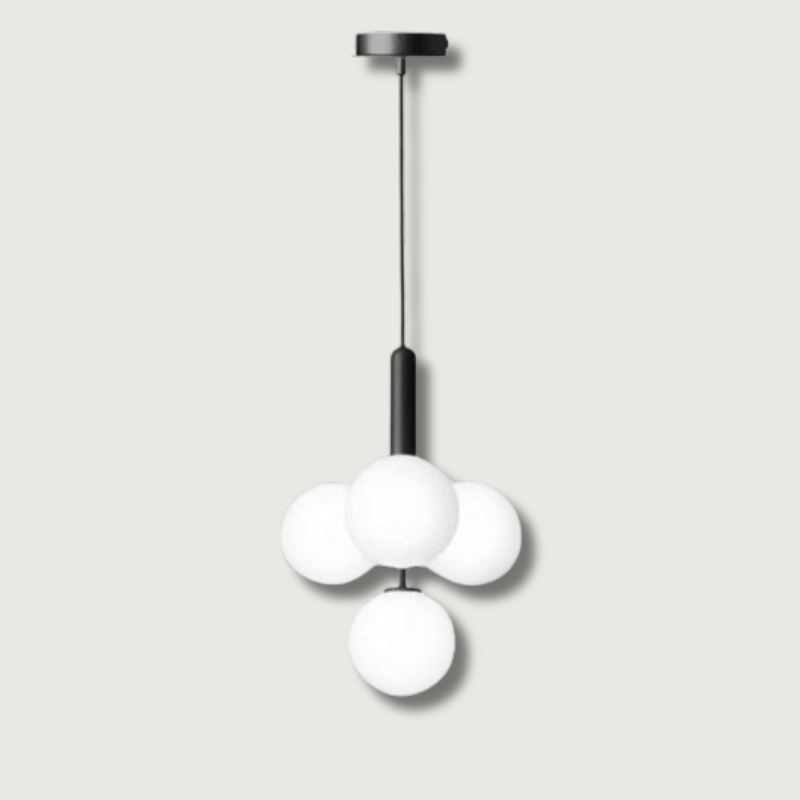 Stylish Glass Hanging Light | Globe Style Pendant - HappyKidMart