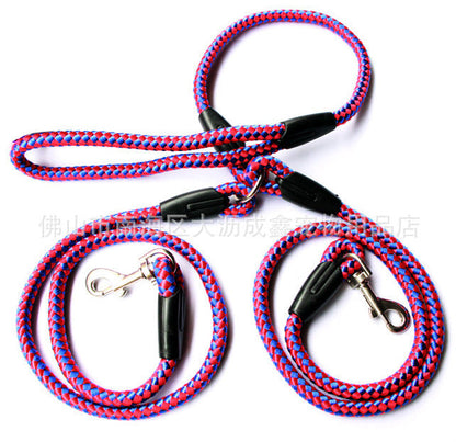 Durable Dual Dog Leash | Heavy Duty Tangle Free Lead - HappyKidMart