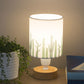 Rustic Wooden Table Lamp