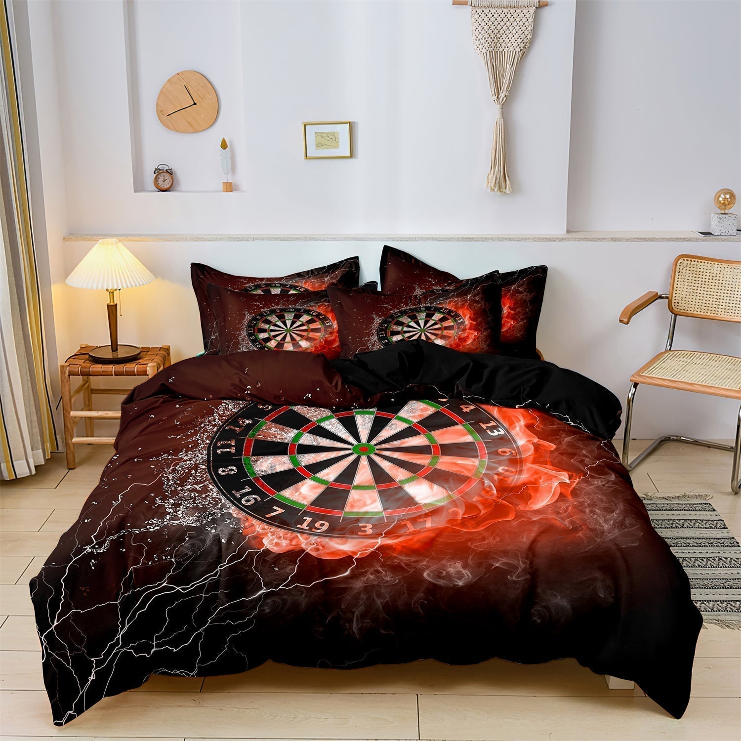 Action Sports Bedding | Bold Dart Theme - HappyKidMart