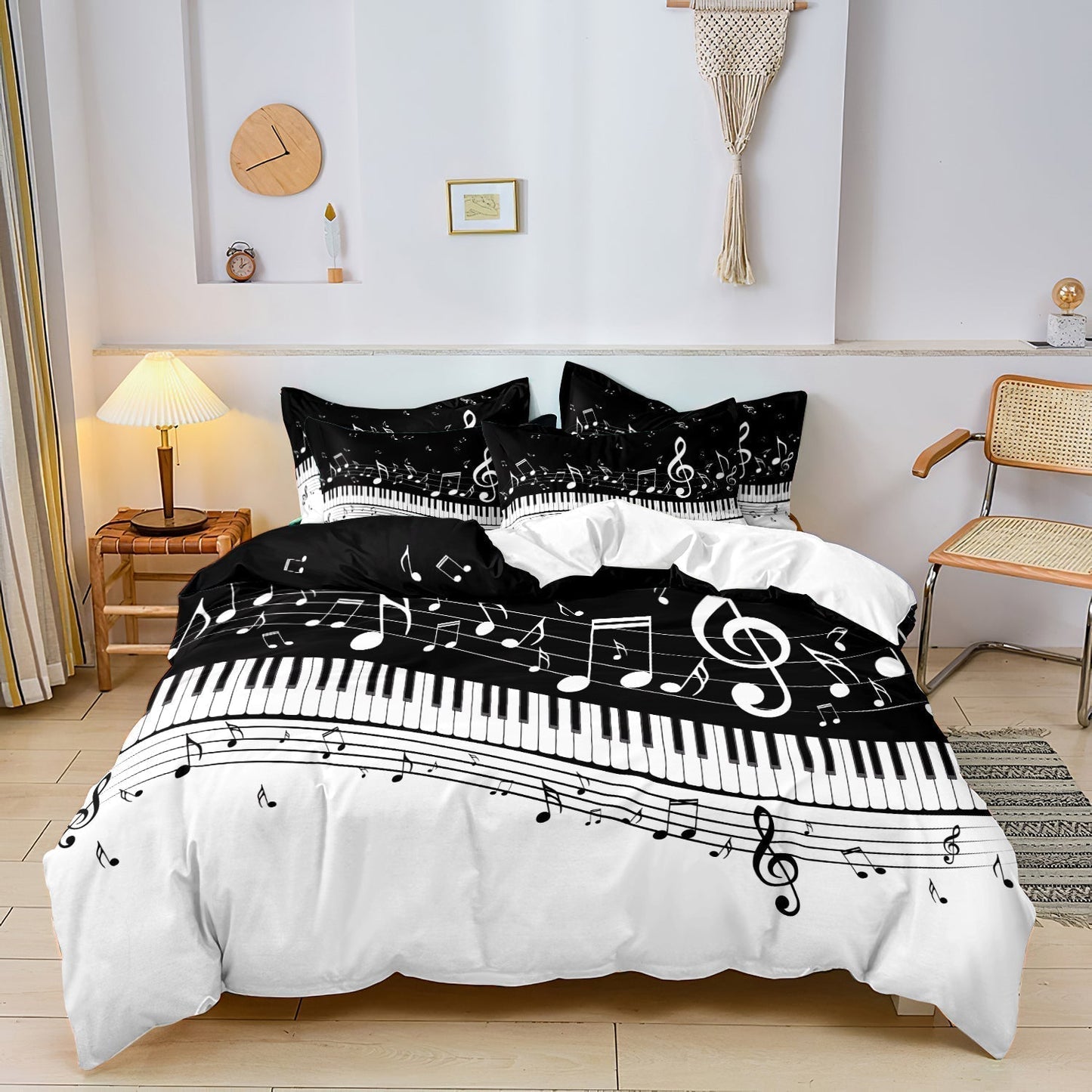 Melodic Music Theme Bed Set - HappyKidMart