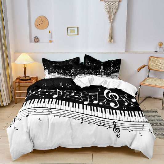 Melodic Music Theme Bed Set - HappyKidMart
