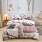 Soft Cat Print Bedding Set - HappyKidMart