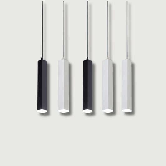 Compact LED Hanging Light | Slim Drop Pendant - HappyKidMart