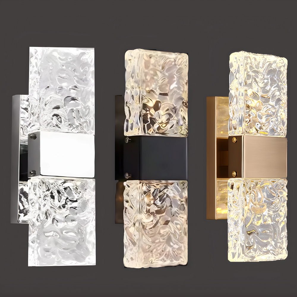 Elegant Glass LED Wall Sconce - HappyKidMart