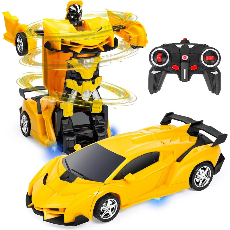 Fun 2 in 1 RC Transforming Car Toy for Boys - HappyKidMart