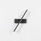 Sleek LED Rotating Wall Lamp | Black and Gold Finish