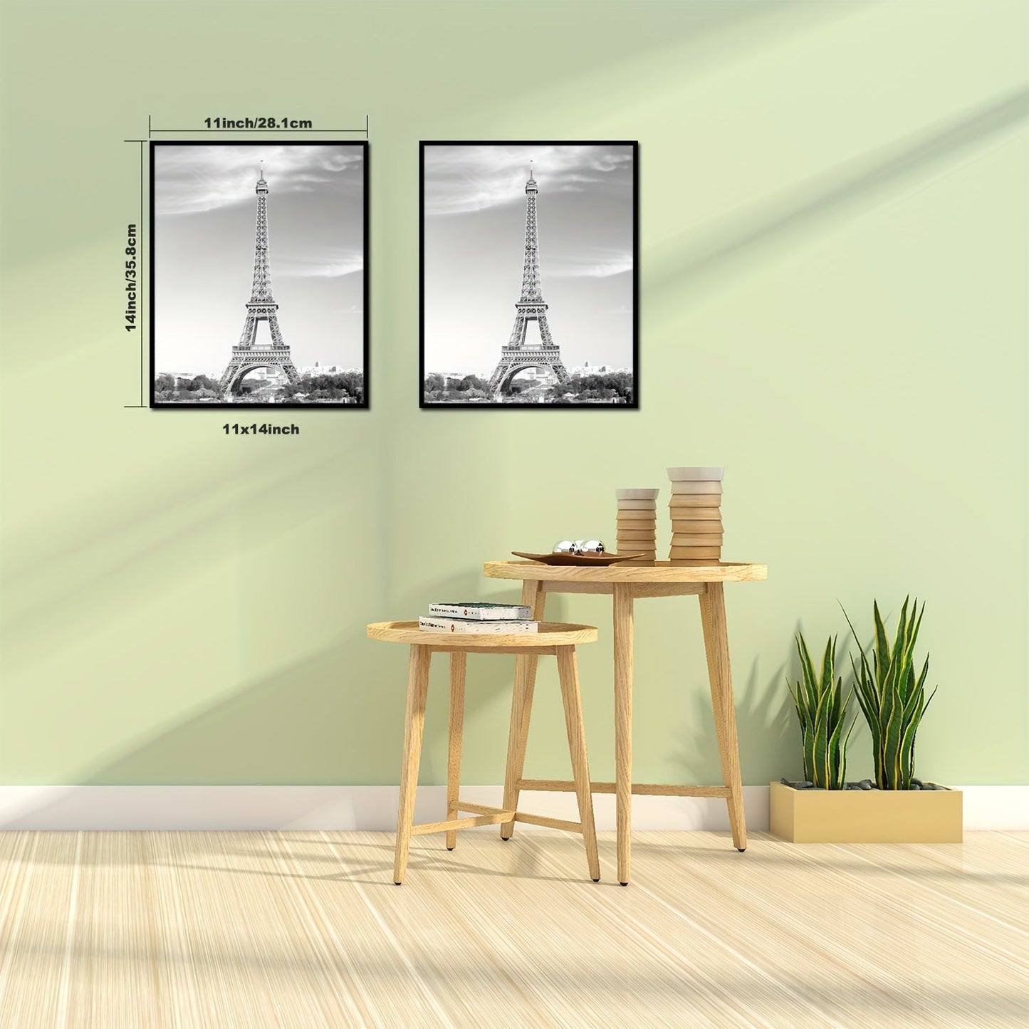 Stylish Photo Frame Set | Black Wall Frames 20x28