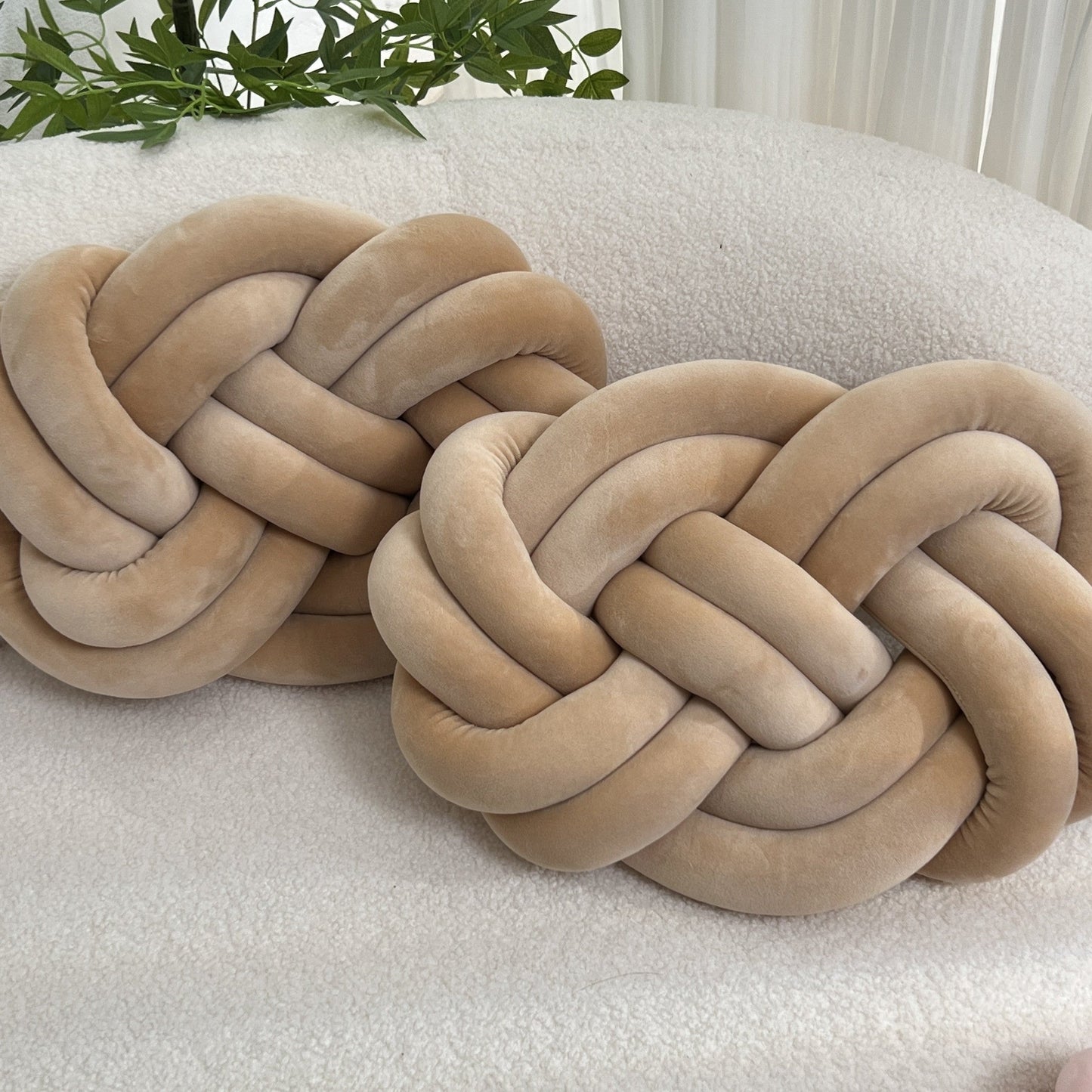 Soft Braided Throw Pillow
