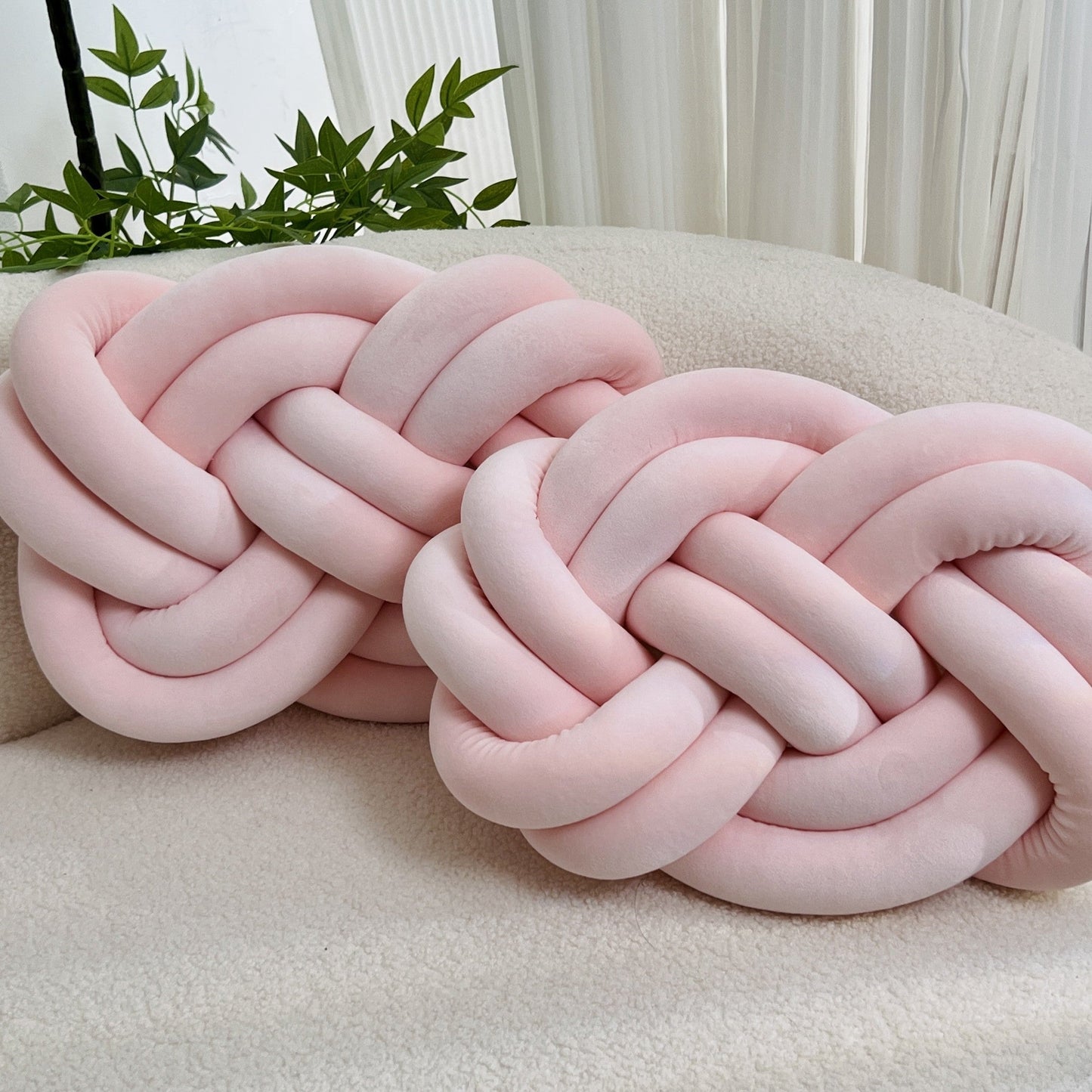 Soft Braided Throw Pillow
