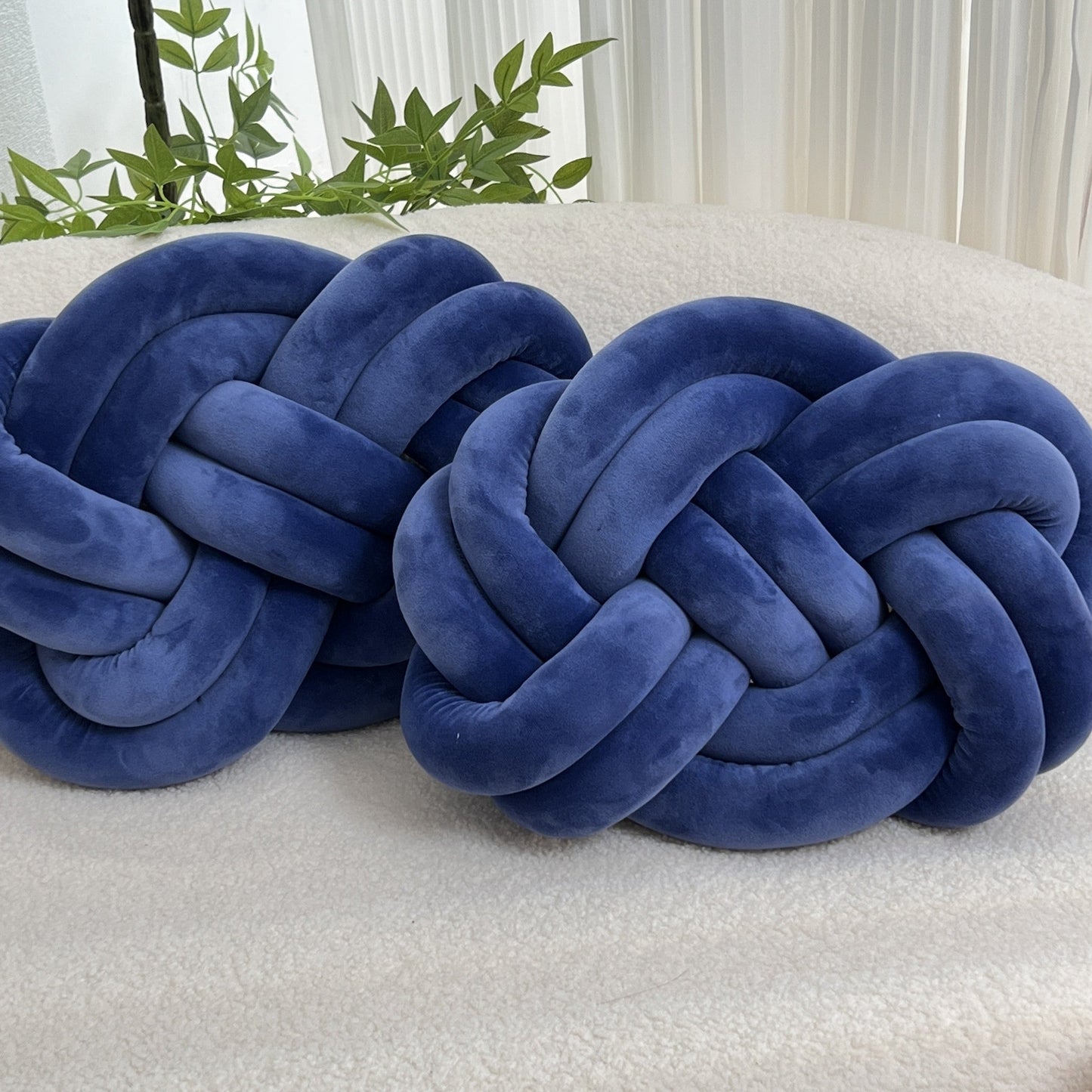 Soft Braided Throw Pillow