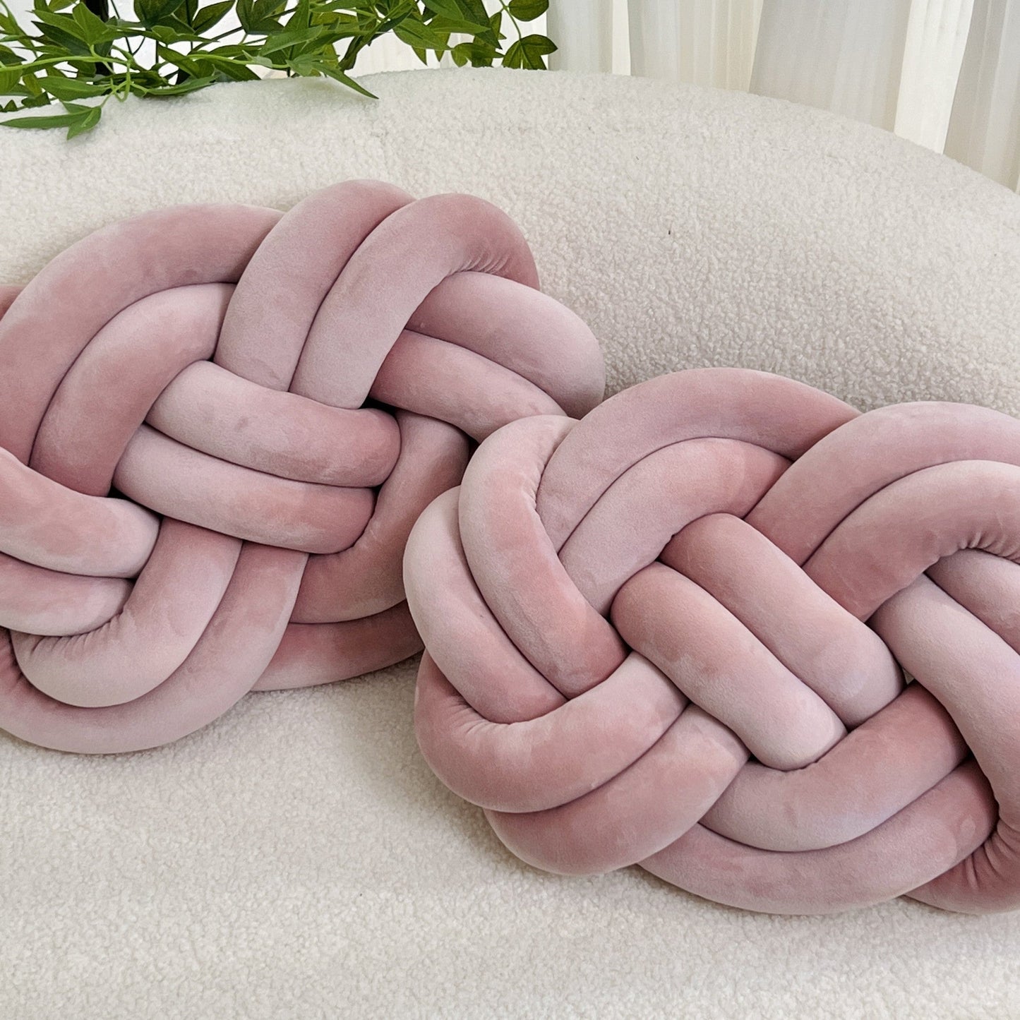 Soft Braided Throw Pillow