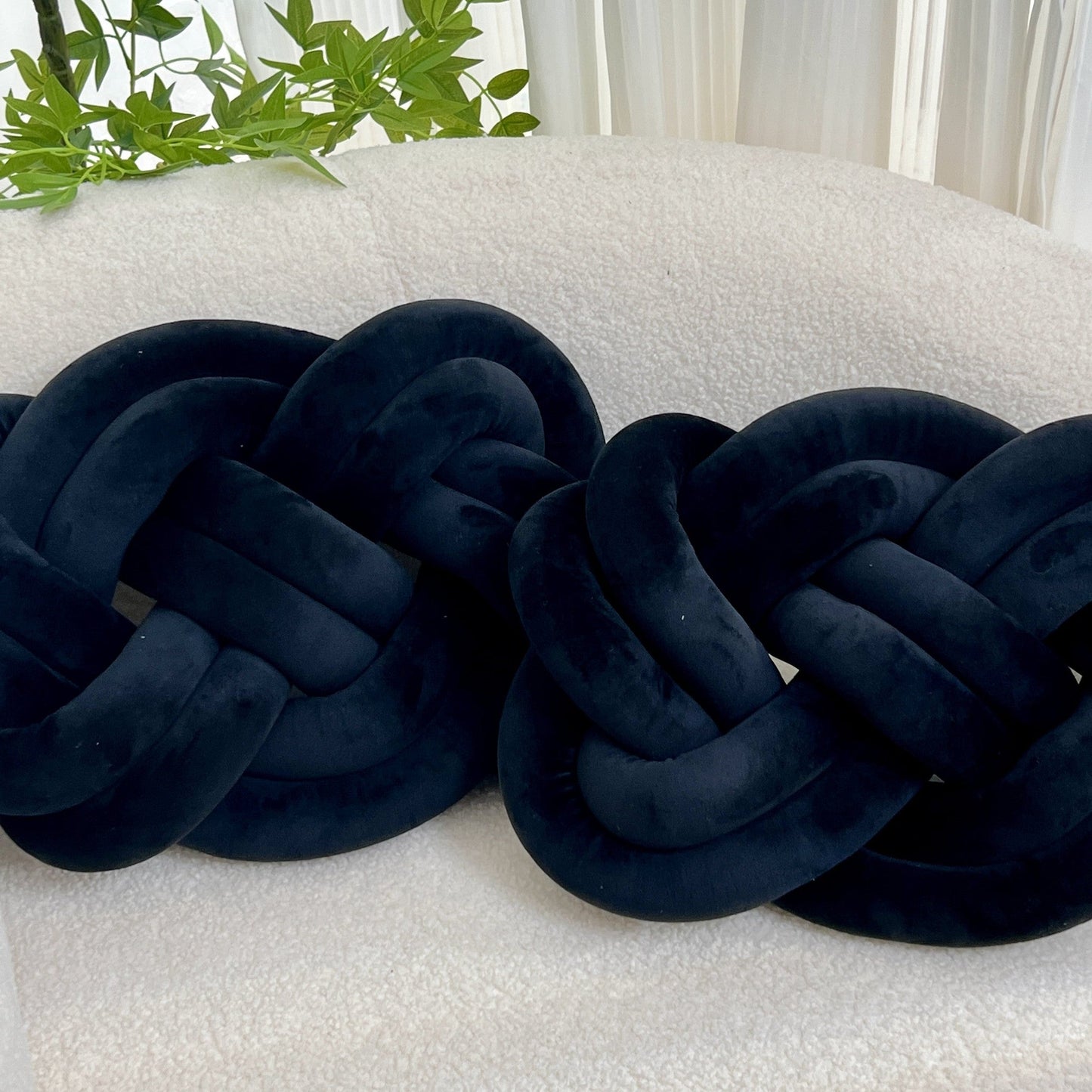 Soft Braided Throw Pillow