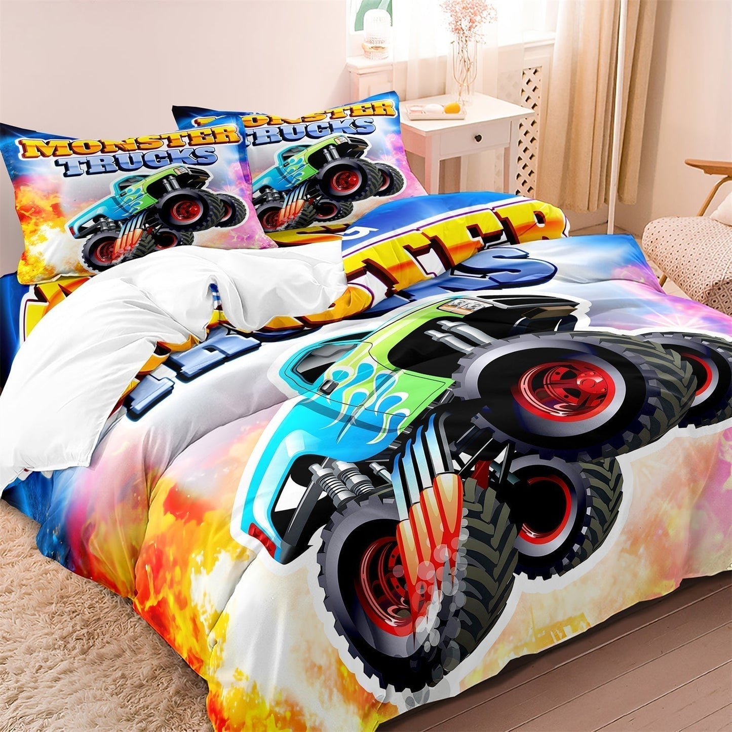 Fun Racing Car Bedding Set
