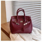 Rugged Leather Tote Bag | Reptile Print Adjustable Strap