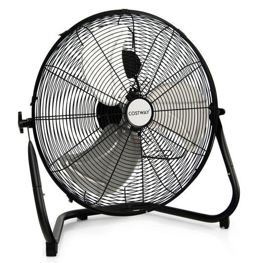 Powerful 20-Inch Metal Floor Fan - HappyKidMart