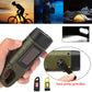 Portable Solar LED Flashlight with Hand Crank Power - HappyKidMart
