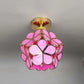 Beautiful Glass Pendant Light | Elegant Flower Shade