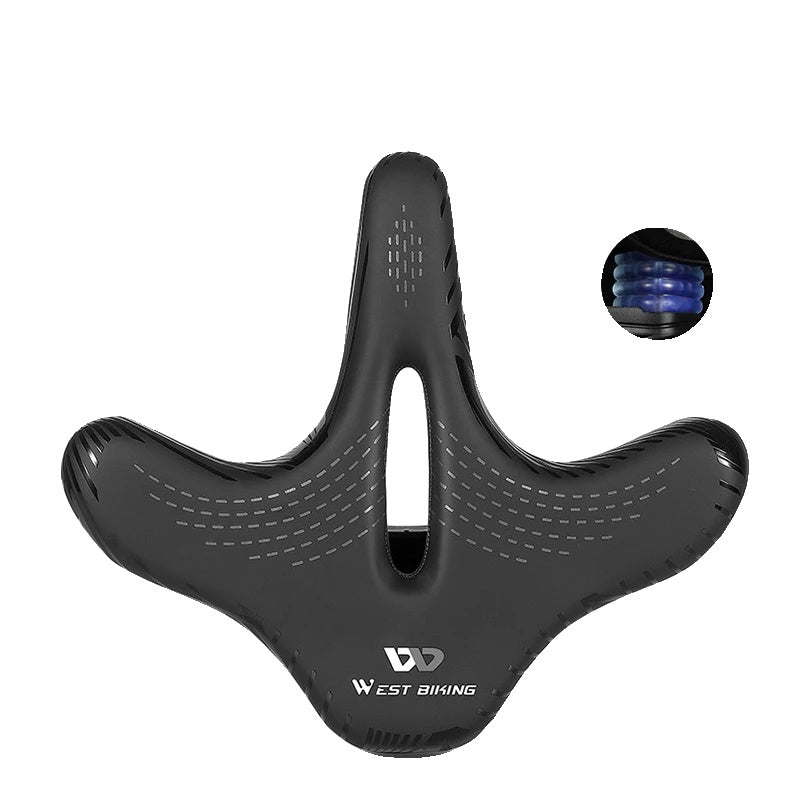 Comfortable Bike Seat Wide Padded Cycling Saddle