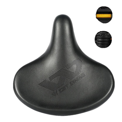 Comfortable Bike Seat Wide Padded Cycling Saddle