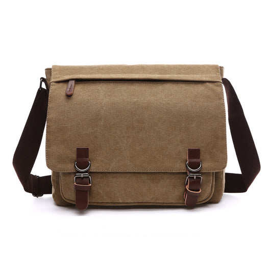 Tough Mens Leather Shoulder Bag - HappyKidMart