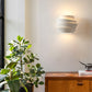 Stylish Metal Wall Light with Double Shade Effect