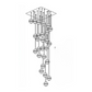 Luxurious Glass Drop Pendant Light