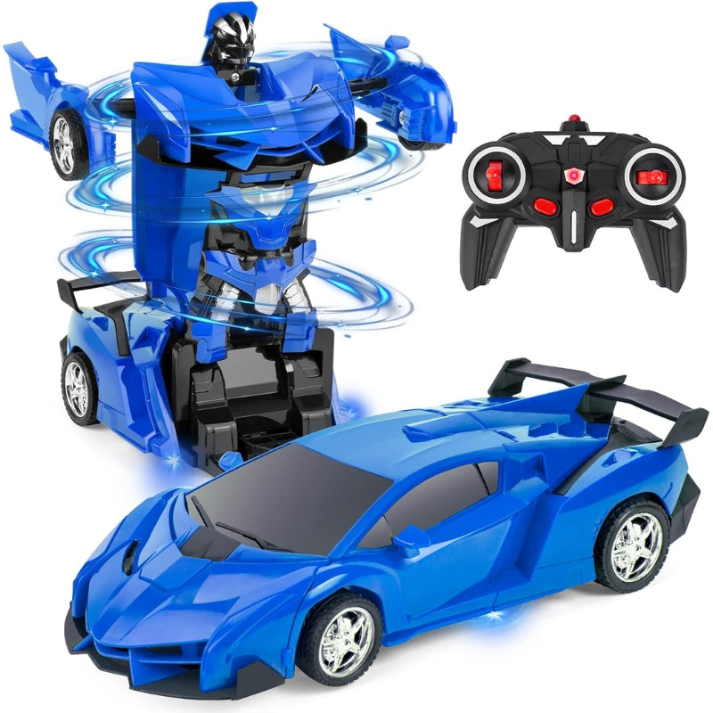 Fun 2 in 1 RC Transforming Car Toy for Boys