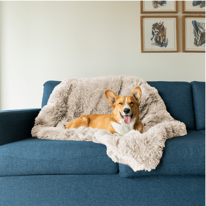 Soft Faux Fur Pet Blanket - HappyKidMart