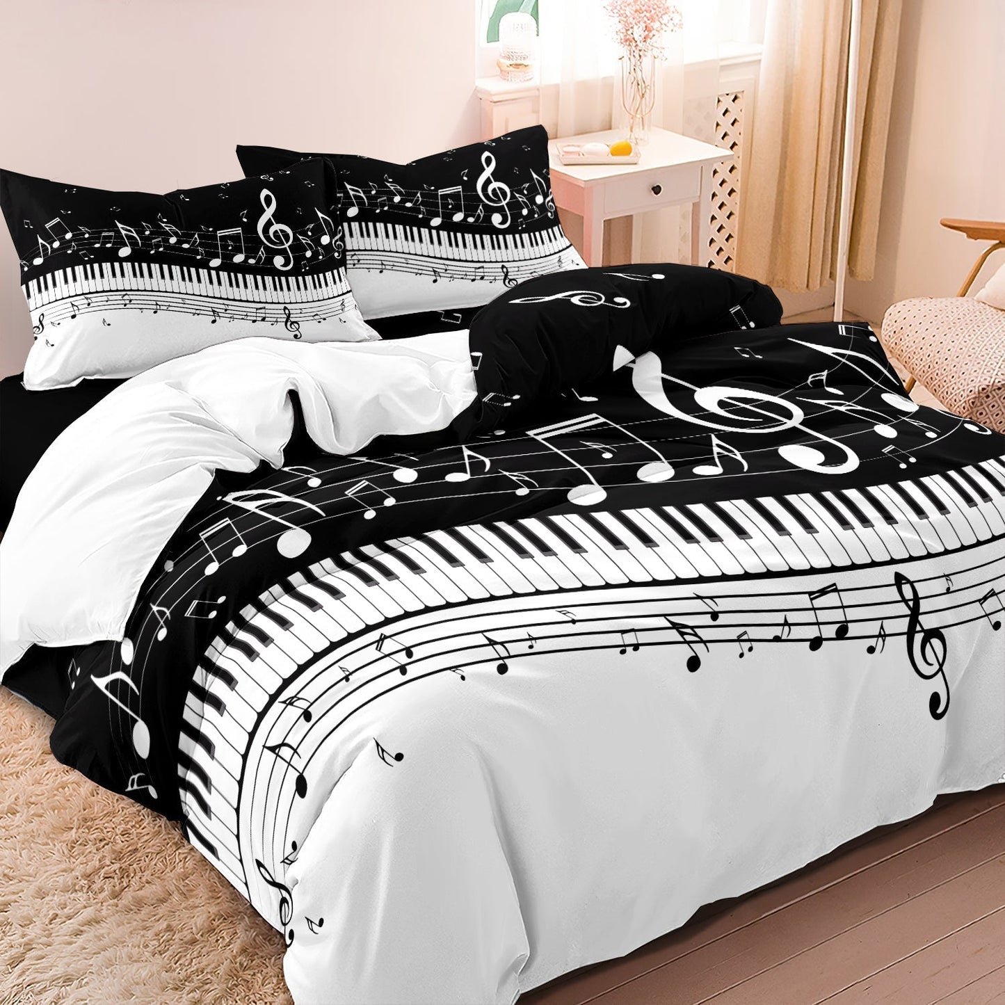 Melodic Music Theme Bed Set