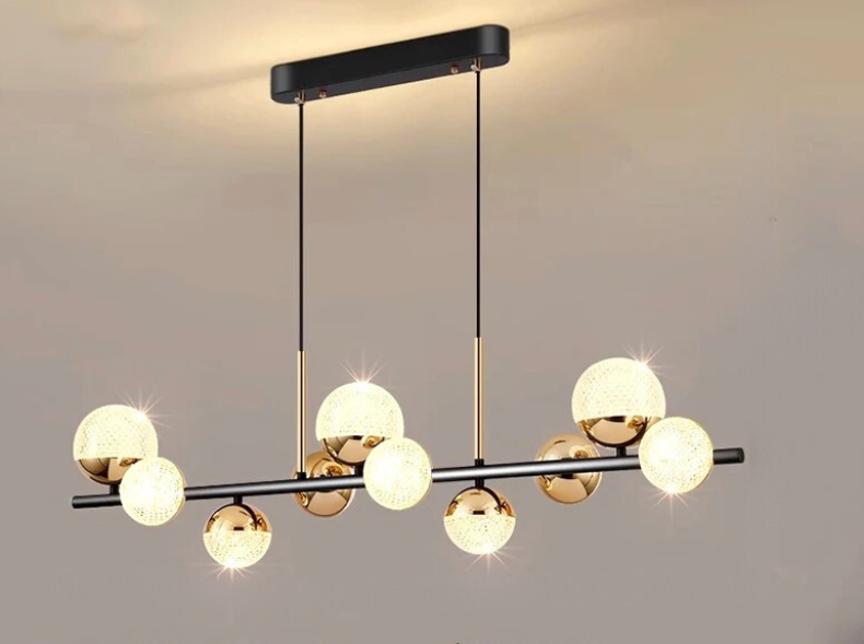 Luxury Black Gold Pendant Lighting Fixtures - HappyKidMart