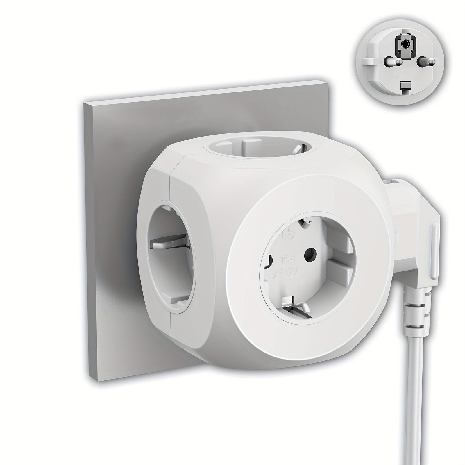 Compact 5-Port USB Power Outlet Extender - HappyKidMart